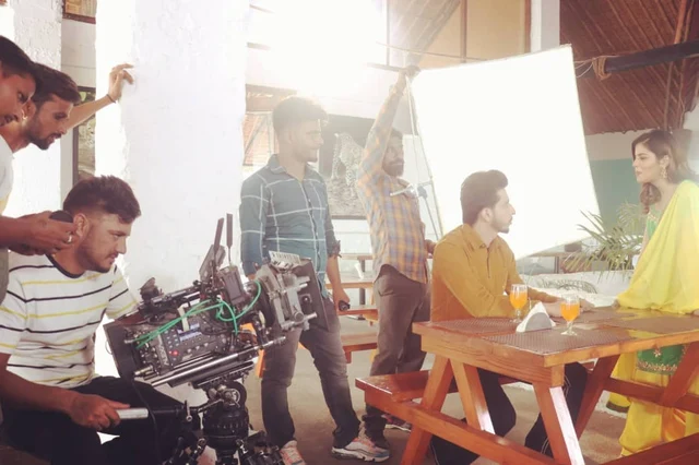 Shoot diary photograph 40: behind the scenes and creative collaborations.