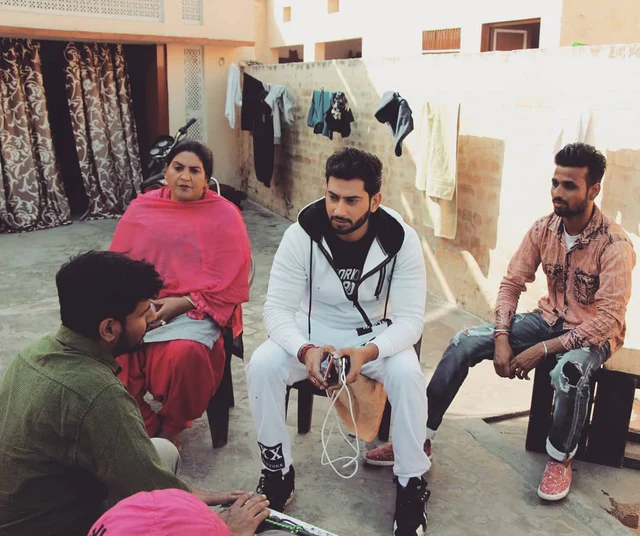 Shoot diary photograph 110: behind the scenes and creative collaborations.